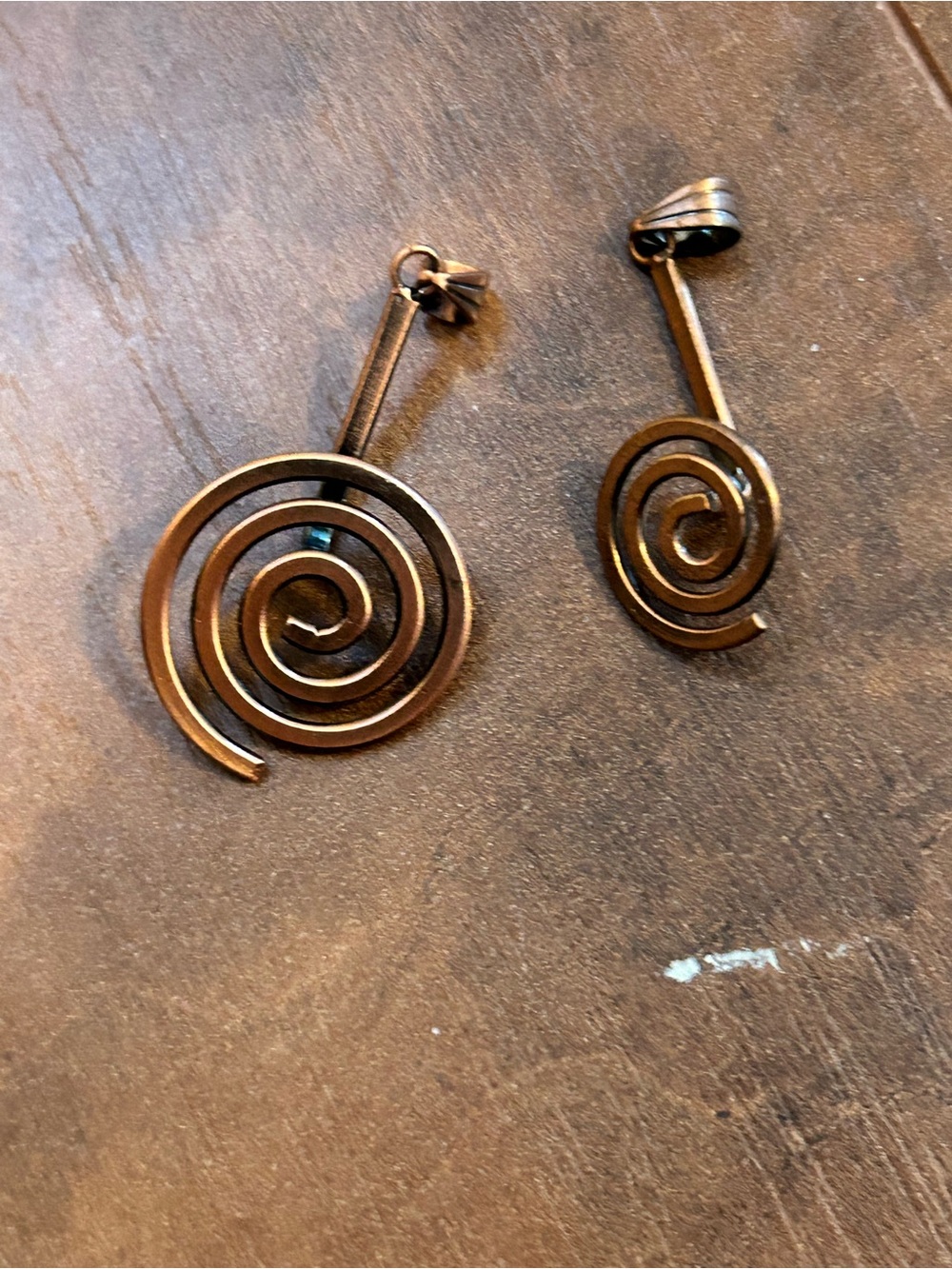 Copper Spiral Bail (2)